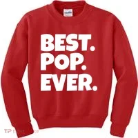 Best Pop Ever Kids Sweatshirt thumb 0