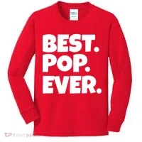 Best Pop Ever Kids Long Sleeve Shirt thumb 0