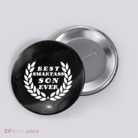 Best Smartass Son Ever Button thumb 0