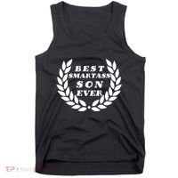 Best Smartass Son Ever Tank Top thumb 0