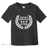 Best Smartass Son Ever Toddler T-Shirt thumb 0