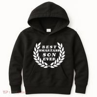 Best Smartass Son Ever Kids Hoodie thumb 0