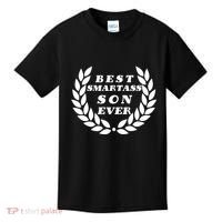 Best Smartass Son Ever Kids T-Shirt thumb 0