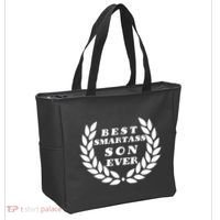 Best Smartass Son Ever Tote Bag thumb 2