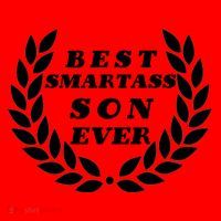 Best Smartass Son Ever Santa Hat thumb 1