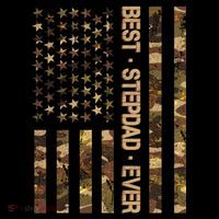 Best Stepdad Ever Camouflage Flag Hoodie thumb 7