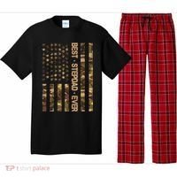 Best Stepdad Ever Camouflage Flag Pajama Set thumb 0