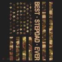 Best Stepdad Ever Camouflage Flag Tumbler thumb 3