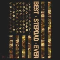 Best Stepdad Ever Camouflage Flag Tumbler thumb 3