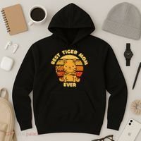 Best Tiger Mom Ever Hoodie thumb 3