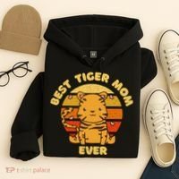Best Tiger Mom Ever Hoodie thumb 4