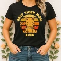 Best Tiger Mom Ever Women's T-Shirt thumb 2