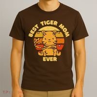Best Tiger Mom Ever T-Shirt thumb 3