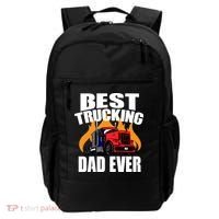 Best Trucking Dad Ever Backpack thumb 0