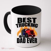 Best Trucking Dad Ever Coffee Mug thumb 0