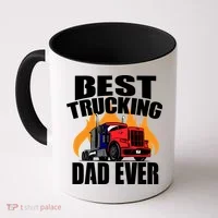 Best Trucking Dad Ever Coffee Mug thumb 0
