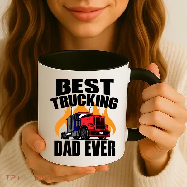 Best Trucking Dad Ever Coffee Mug