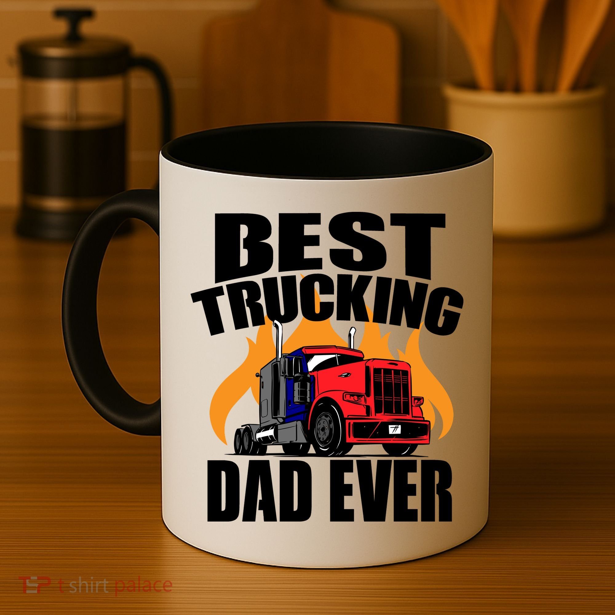 Best Trucking Dad Ever Coffee Mug