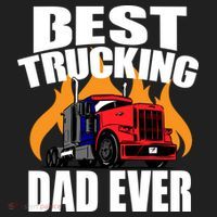 Best Trucking Dad Ever Tumbler thumb 3