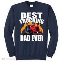 Best Trucking Dad Ever Sweatshirt thumb 0