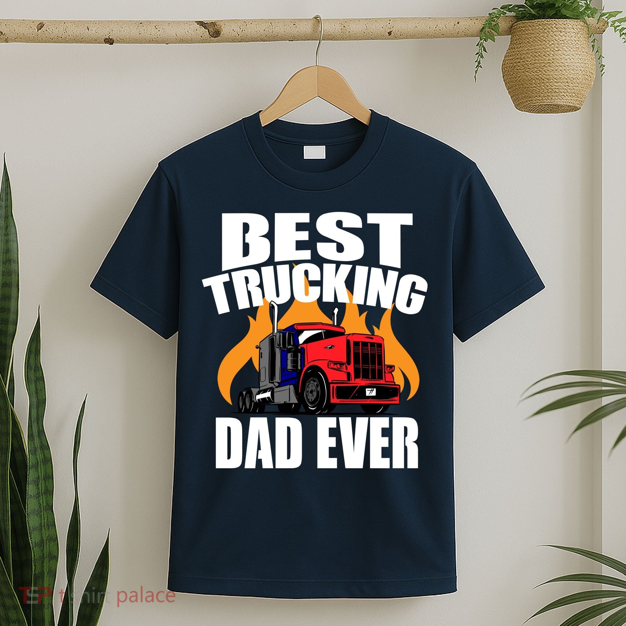 Best Trucking Dad Ever T-Shirt
