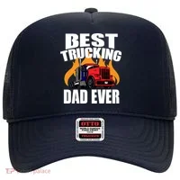 Best Trucking Dad Ever Hat thumb 0