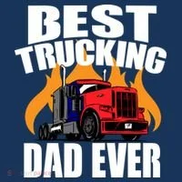 Best Trucking Dad Ever Tank Top thumb 6
