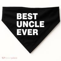 Best Uncle Ever USA-Made Doggie Bandana thumb 0
