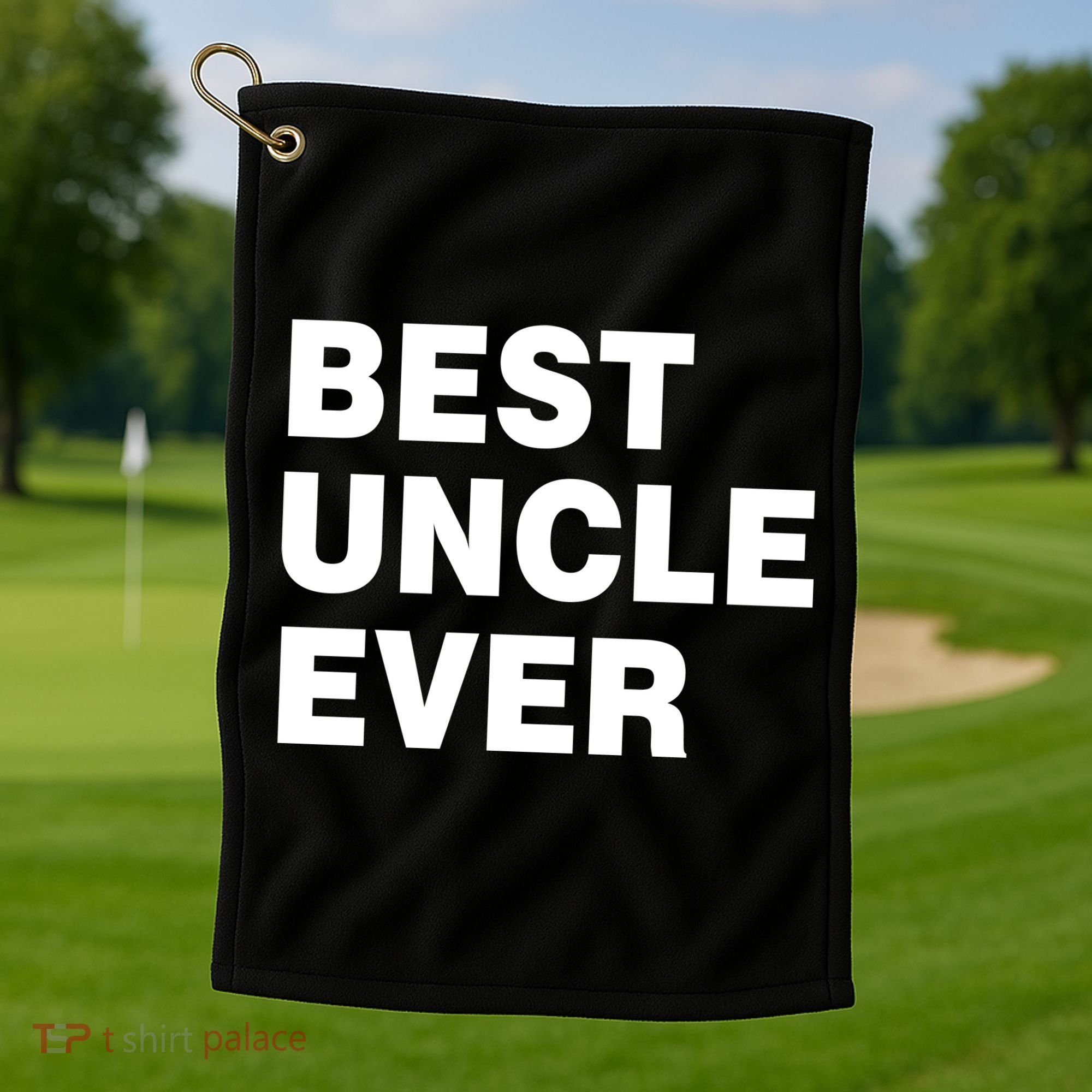 Best Uncle Ever Golf Towel