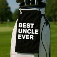Best Uncle Ever Golf Towel thumb 2