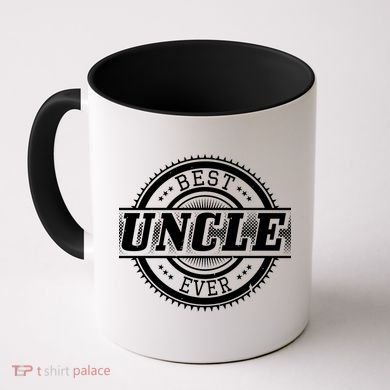 Best Uncle Ever Badge Coffee Mug