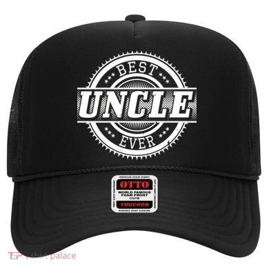 Best Uncle Ever Badge Hat