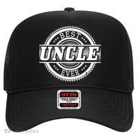 Best Uncle Ever Badge Hat thumb 0