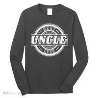 Best Uncle Ever Badge Long Sleeve Shirt thumb 0
