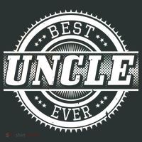 Best Uncle Ever Badge Sweatshirt thumb 2