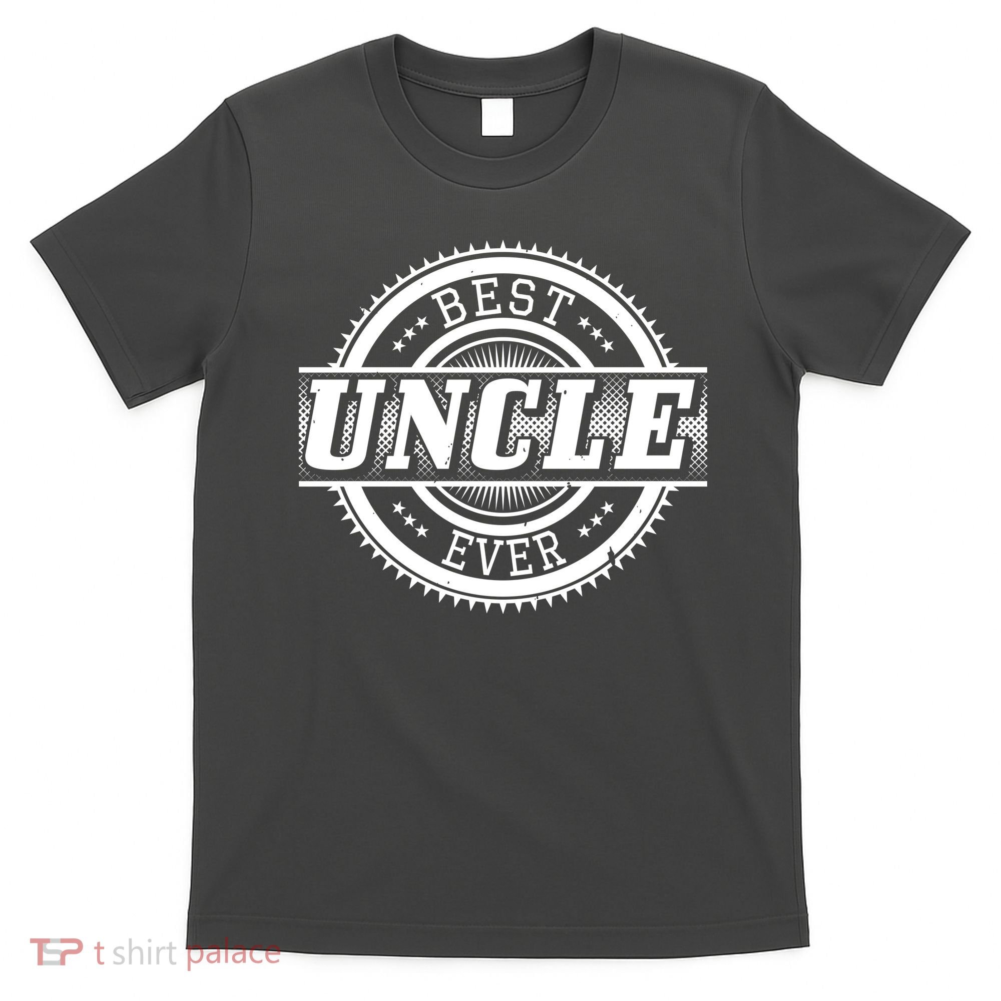 Best Uncle Ever Badge T-Shirt