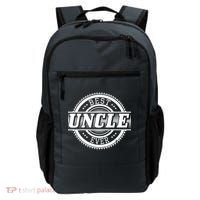 Best Uncle Ever Badge Backpack thumb 0