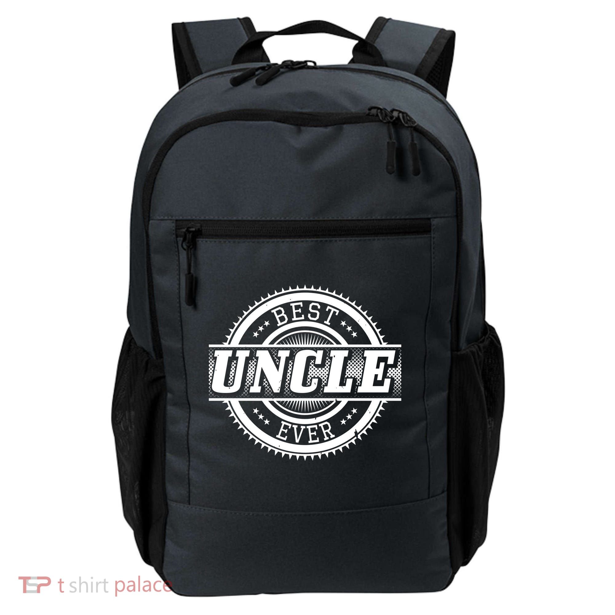 Best Uncle Ever Badge Backpack