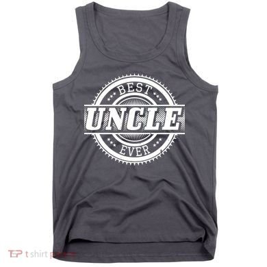 Best Uncle Ever Badge Tank Top