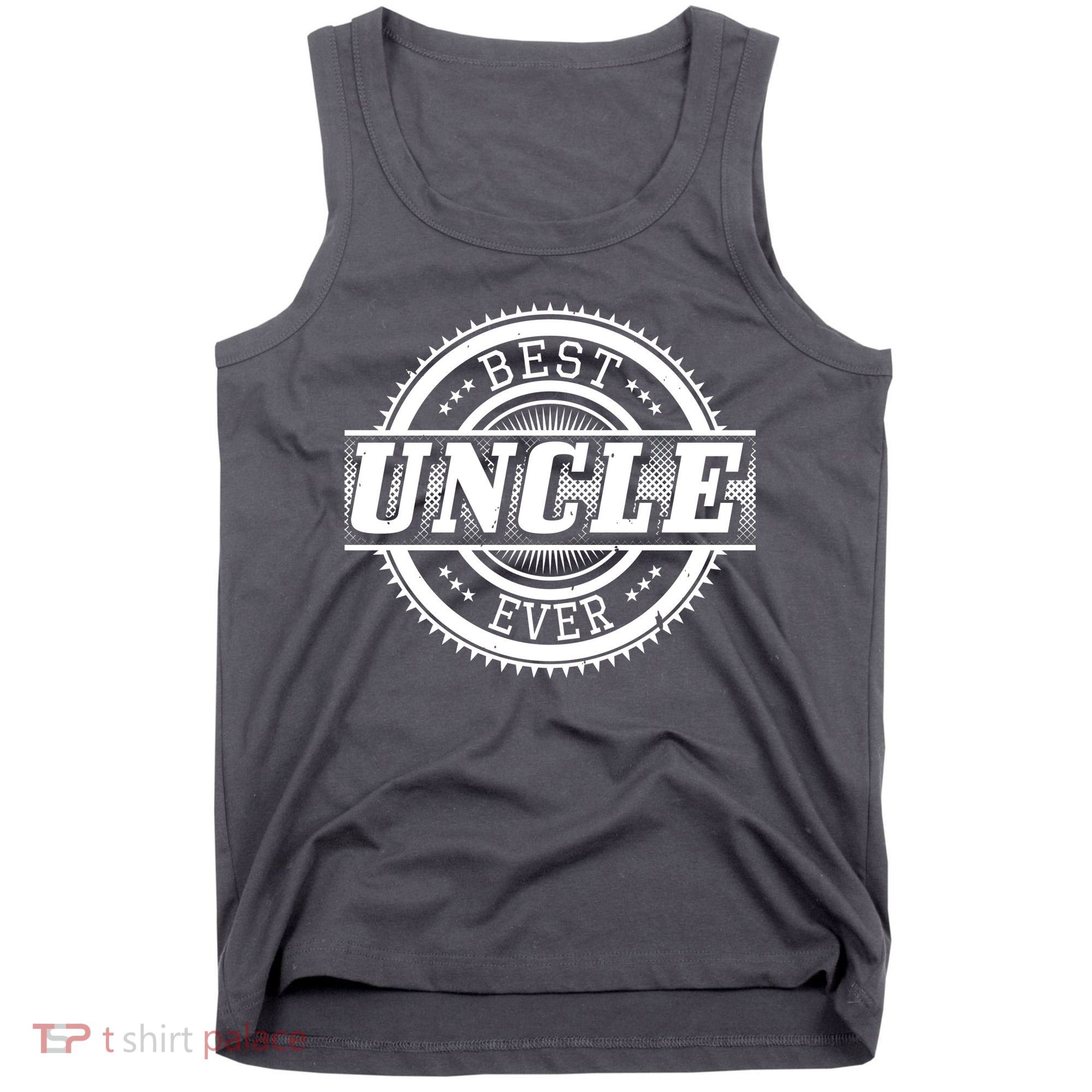 Best Uncle Ever Badge Tank Top