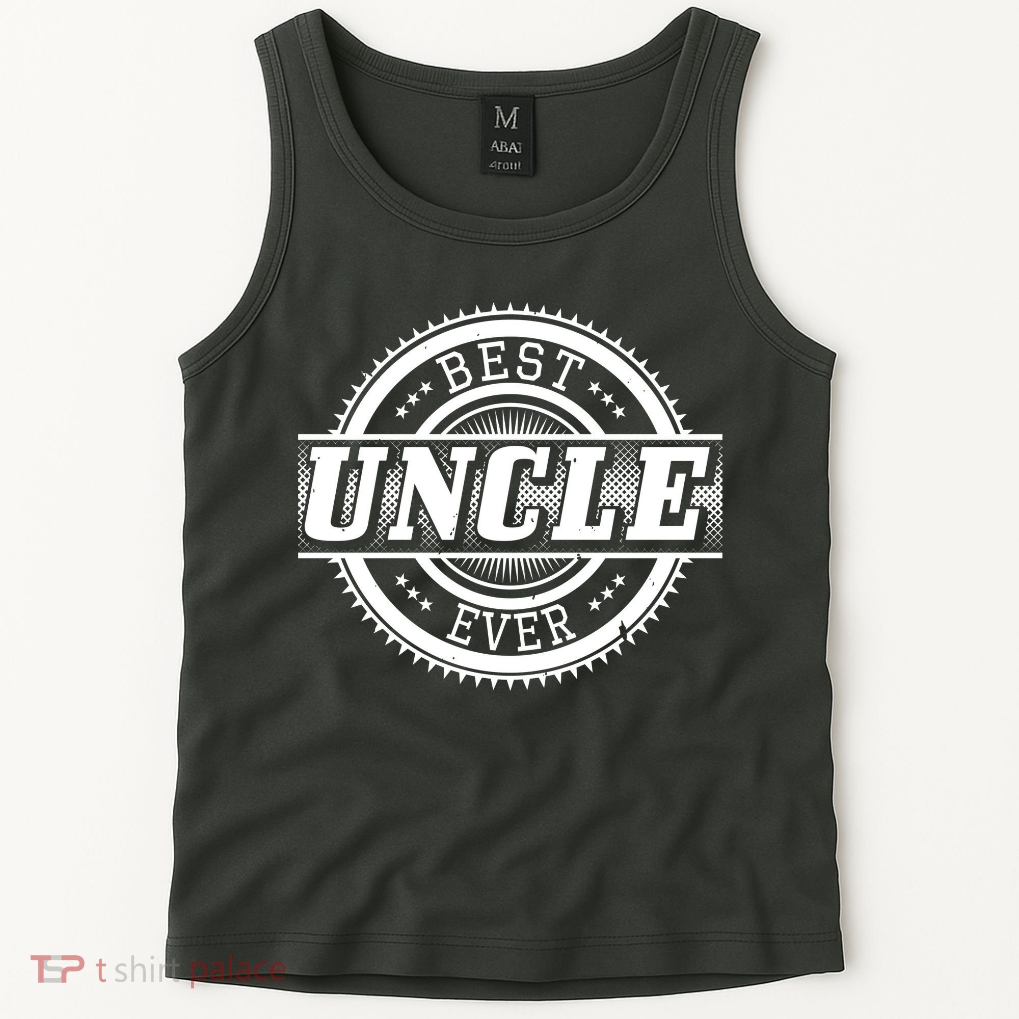 Best Uncle Ever Badge Tank Top