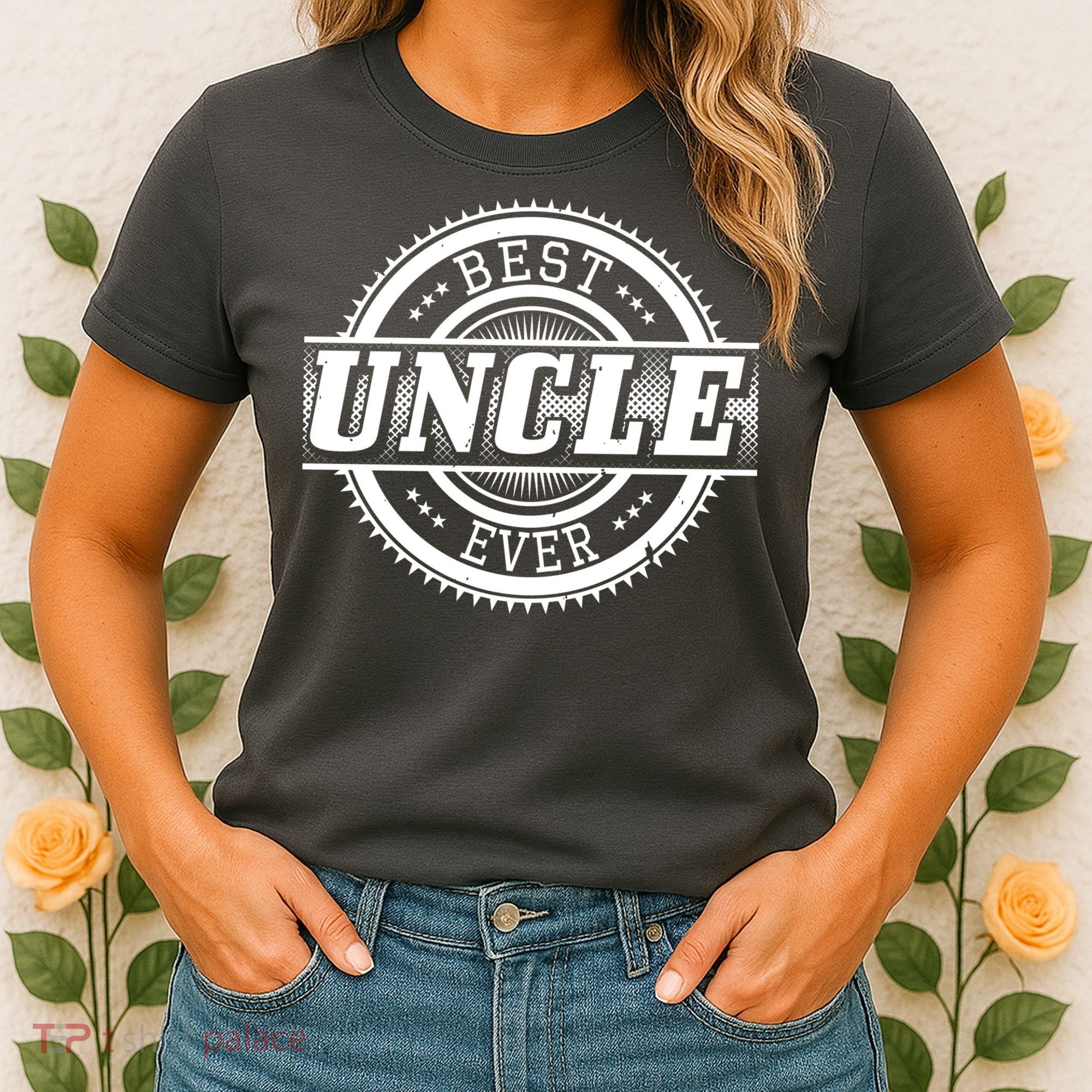 Best Uncle Ever Badge Women's T-Shirt