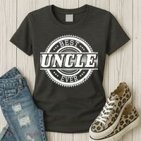 Best Uncle Ever Badge Women's T-Shirt thumb 3