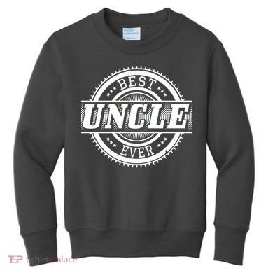 Best Uncle Ever Badge Kids Sweatshirt