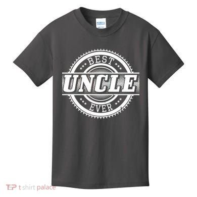 Best Uncle Ever Badge Kids T-Shirt