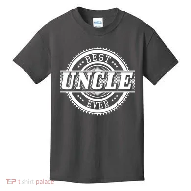 Best Uncle Ever Badge Kids T-Shirt