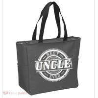 Best Uncle Ever Badge Tote Bag thumb 2