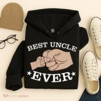 Best Uncle Ever Fist Bump Hoodie thumb 4