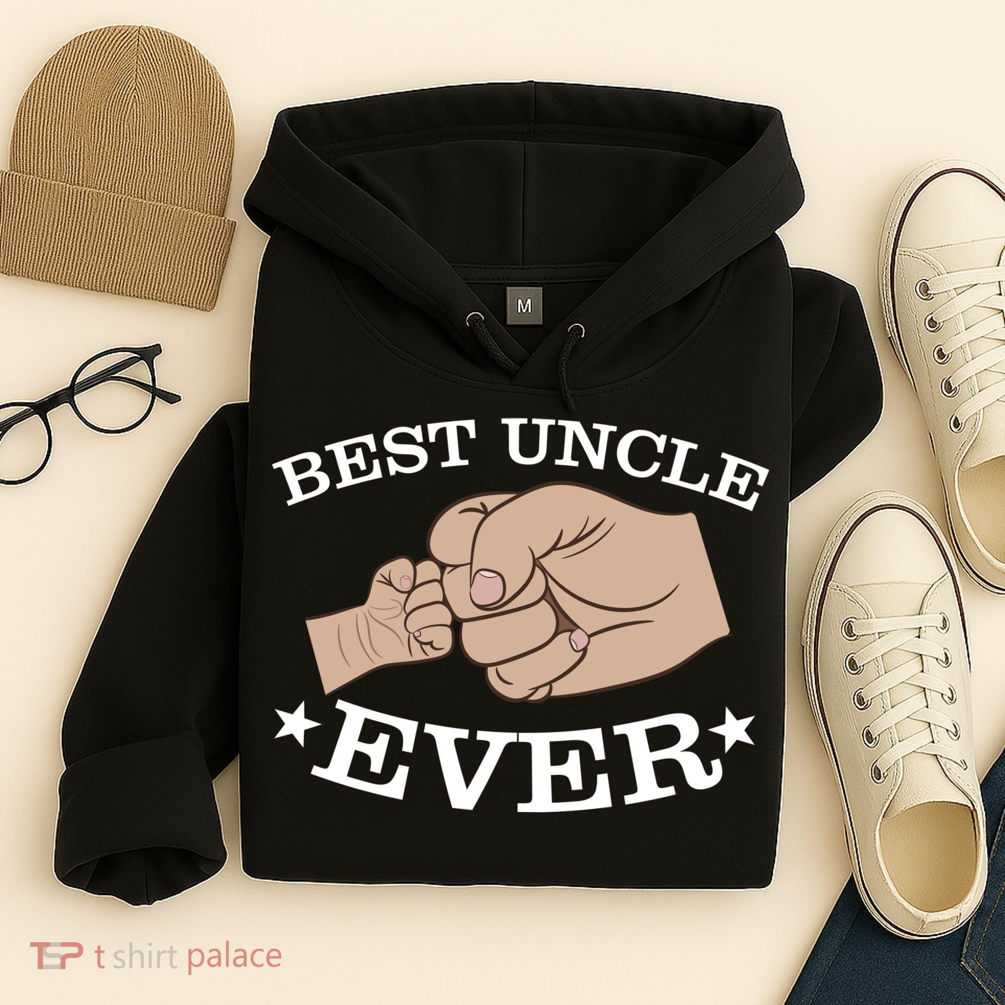 Best Uncle Ever Fist Bump Hoodie