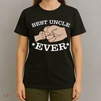 Best Uncle Ever Fist Bump T-Shirt thumb 4